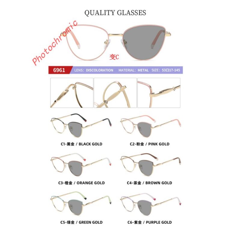 Photochromic optical frame 6961