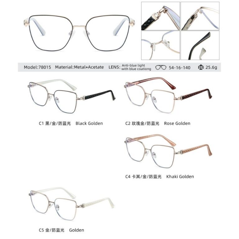 Acetate optical frame 78015