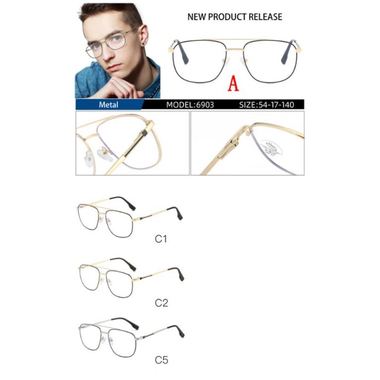 Metal optical for man 6903