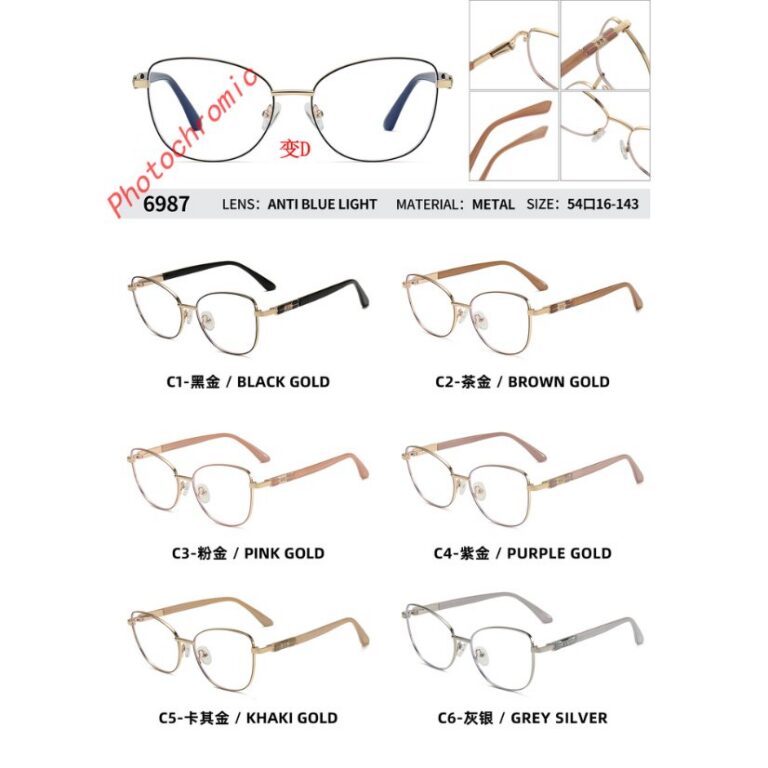 Photochromic optical frame 6987