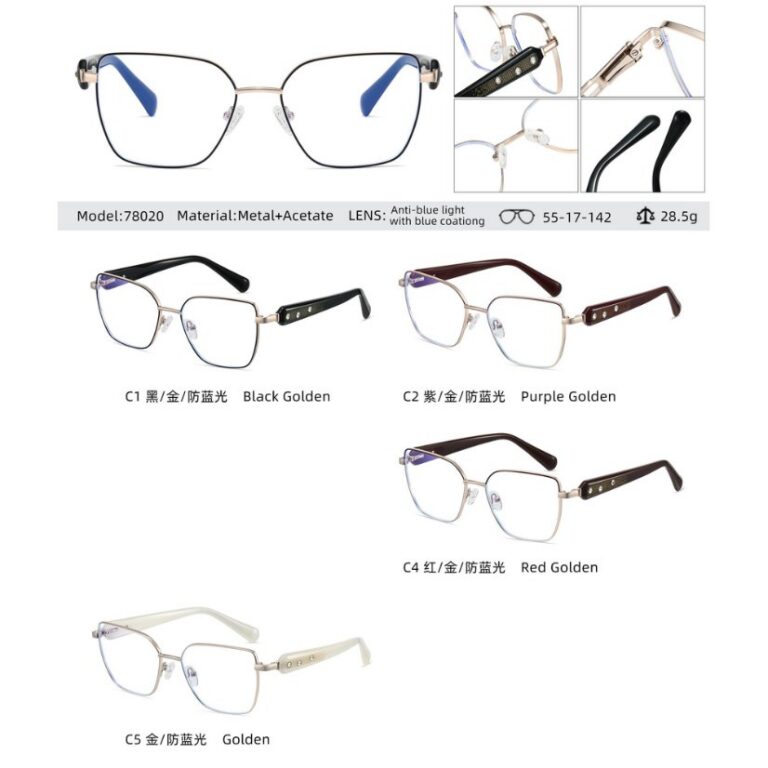 Acetate optical frame 78020