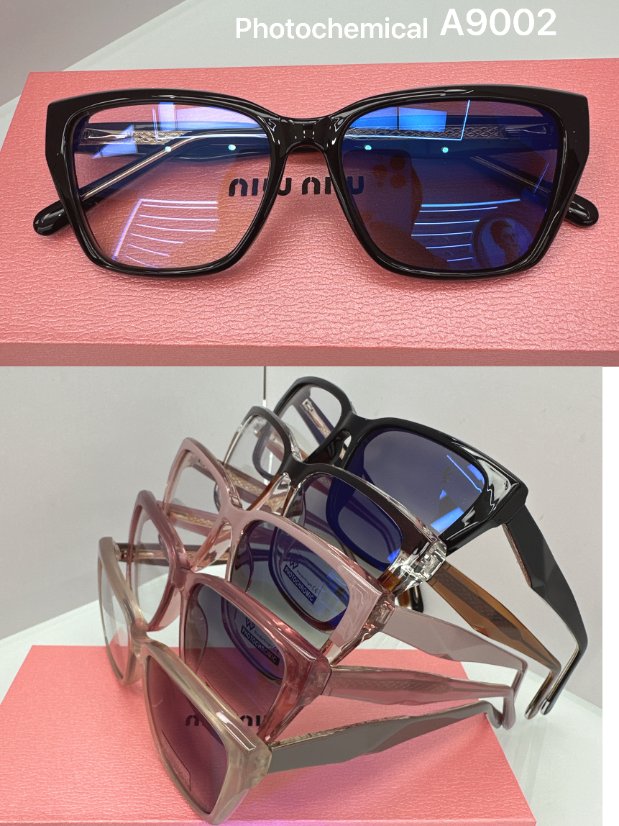 Photochromic optical frame 9002