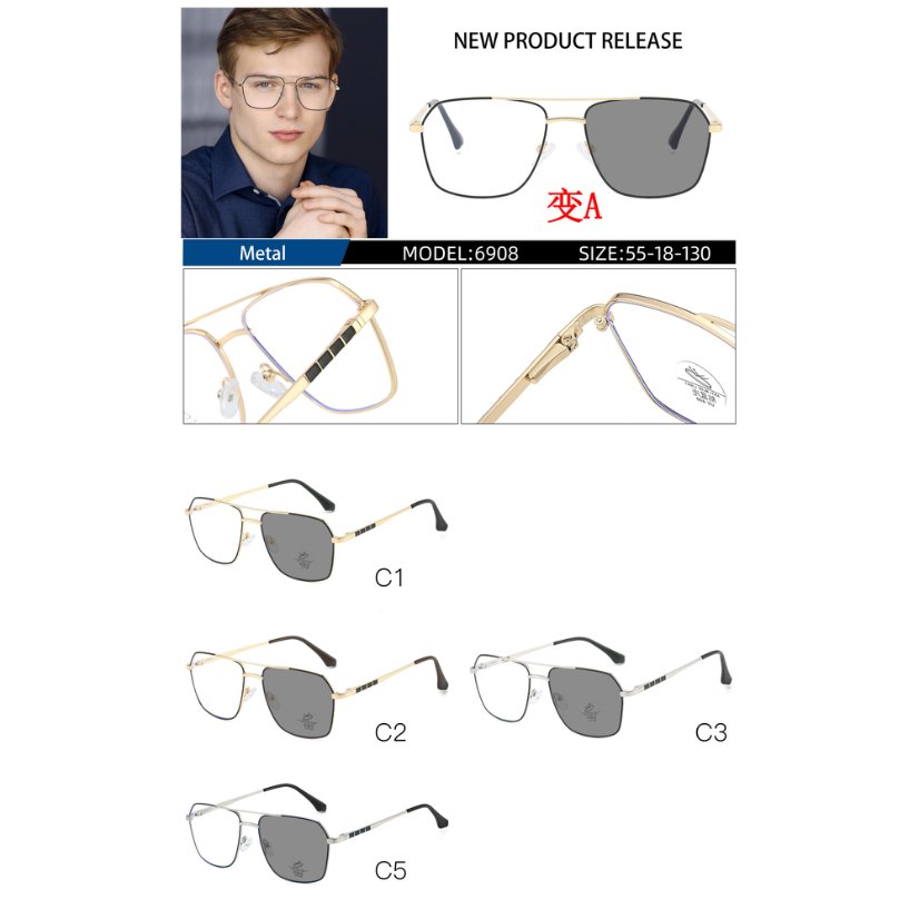 Photochromic optical frame 6908