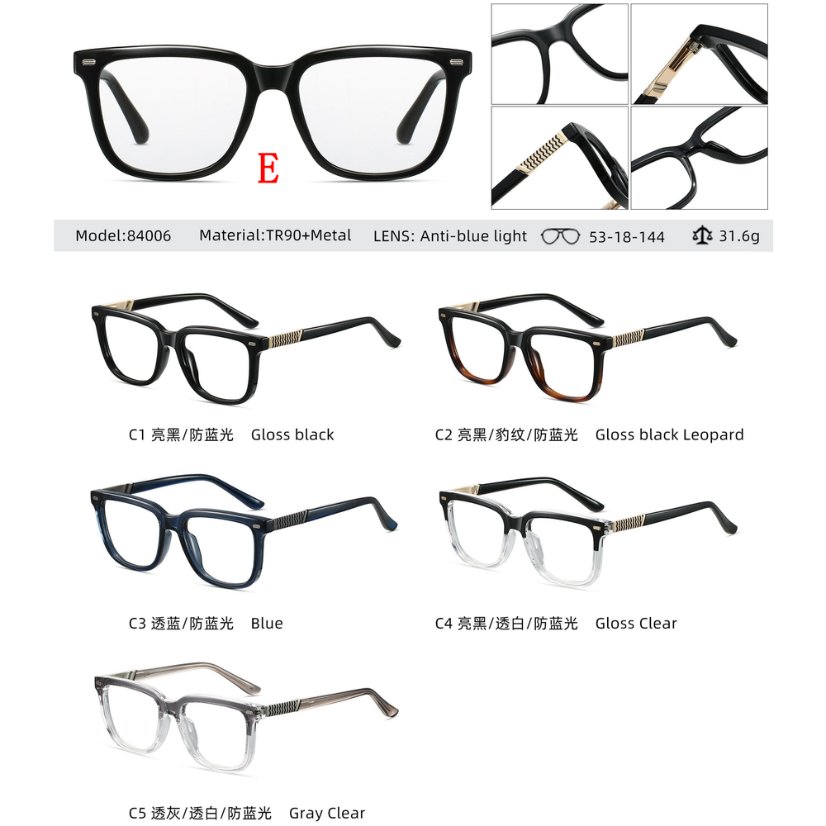 TR90 optical for man 84006