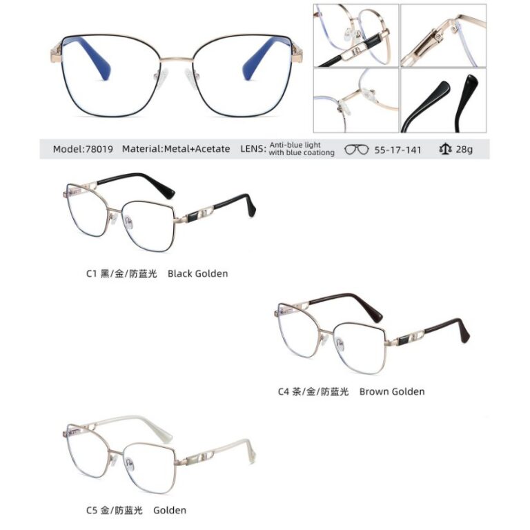 Acetate optical frame 78019