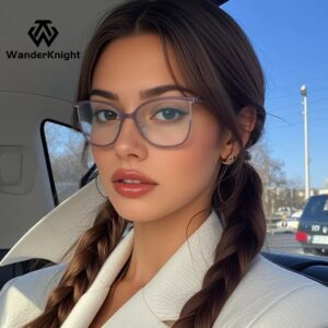 Metal optical for lady