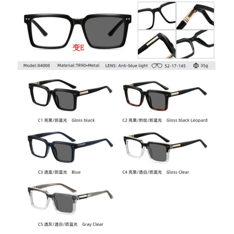 Photochromic optical frame 84008