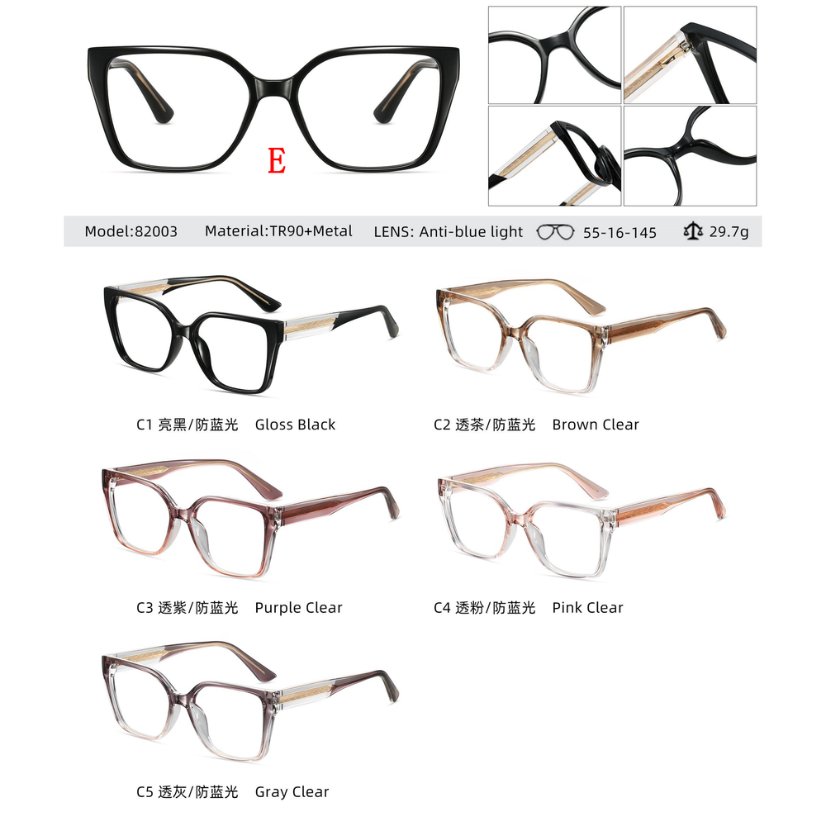 TR90 optical for lady 82003