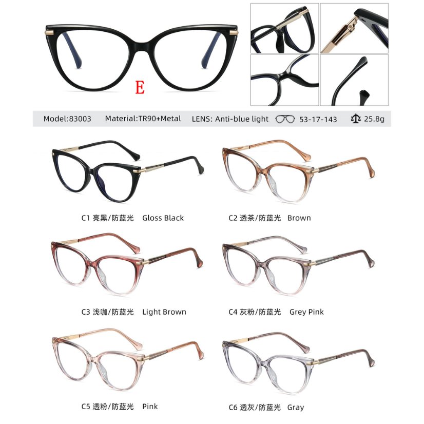 TR90 optical for lady 83003