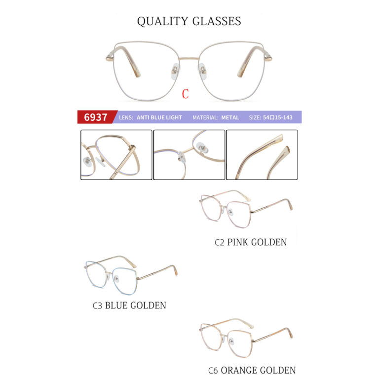 Metal optical for lady 6937