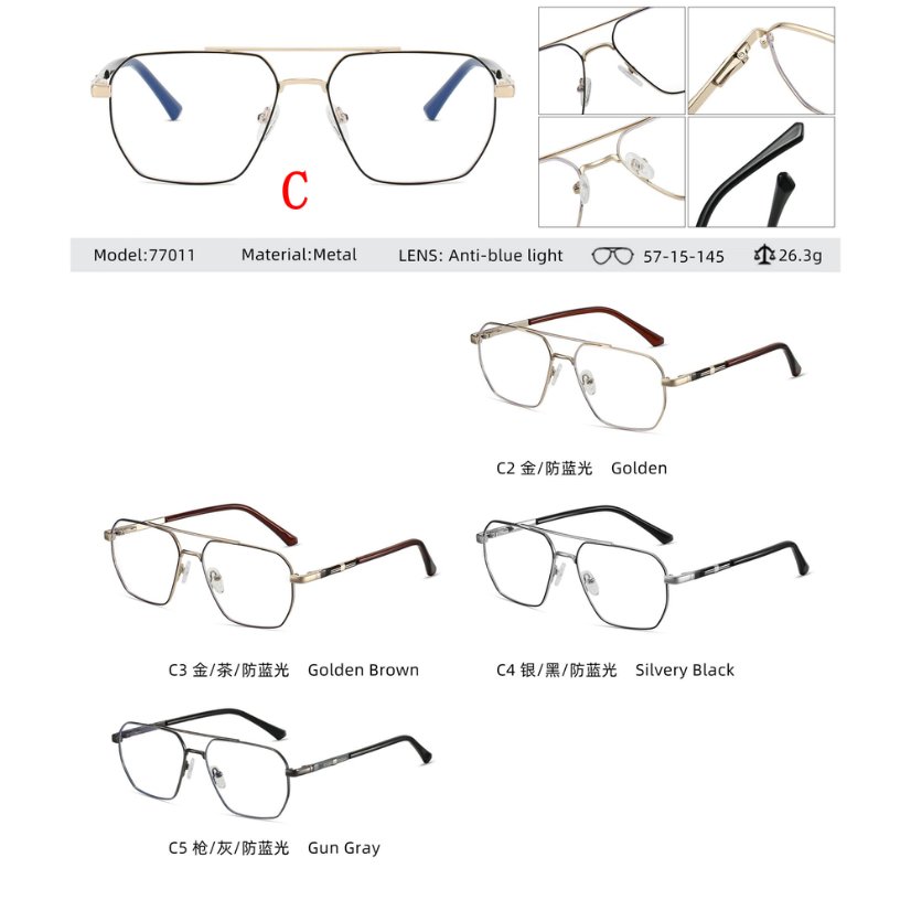 Metal optical for man 77011