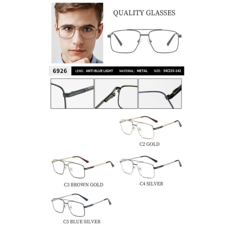 Metal optical for man 6926