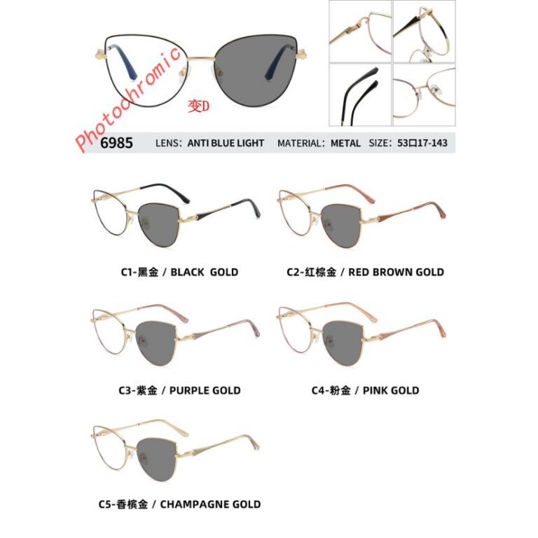 Photochromic optical frame 6985