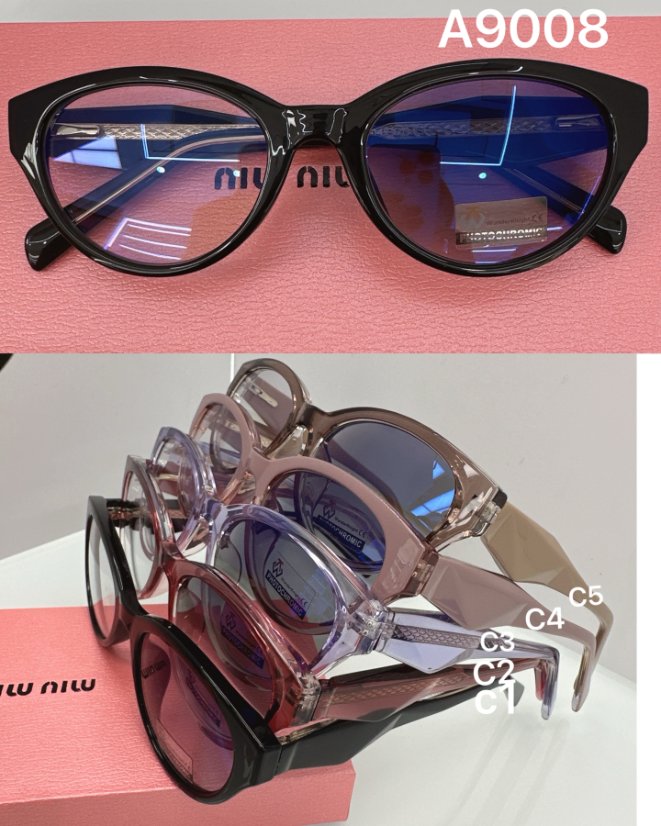 Photochromic optical frame 9008