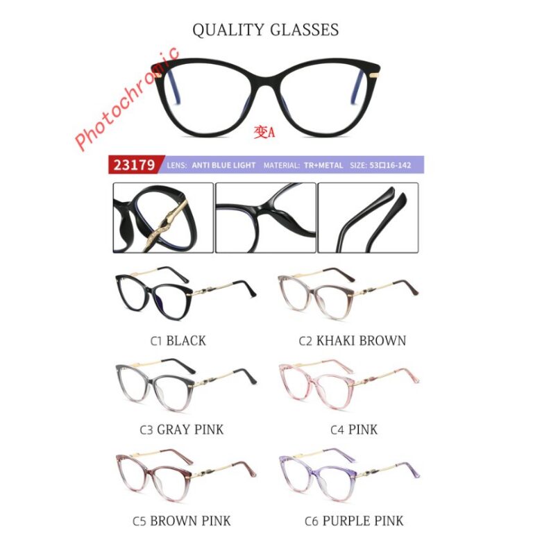 Photochromic optical frame 23179