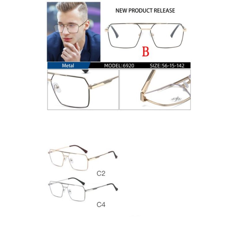 Metal optical for man 6920
