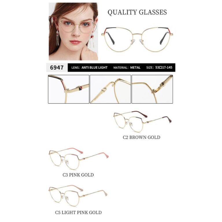 Metal optical for lady 6947