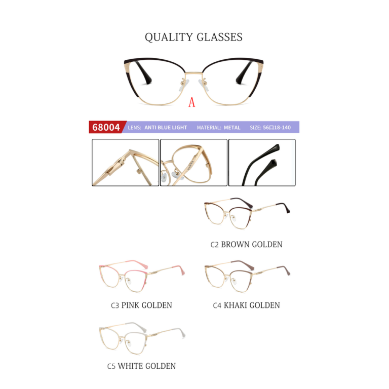 Metal optical for lady 68004
