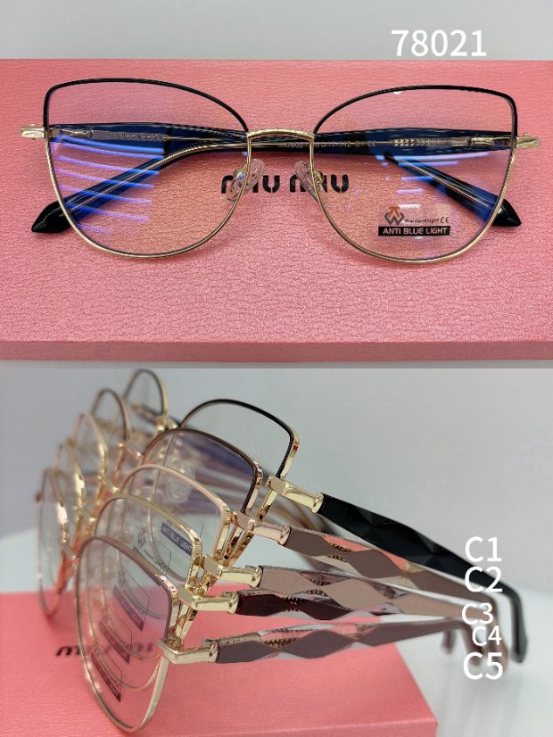 Acetate optical frame 78021