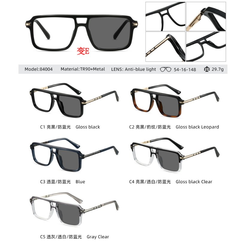 Photochromic optical frame 84004