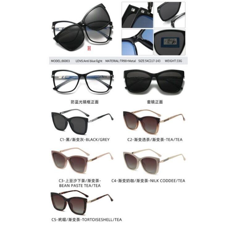 clip on galsses 86003