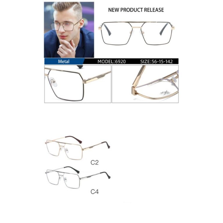 Metal optical for man 6920