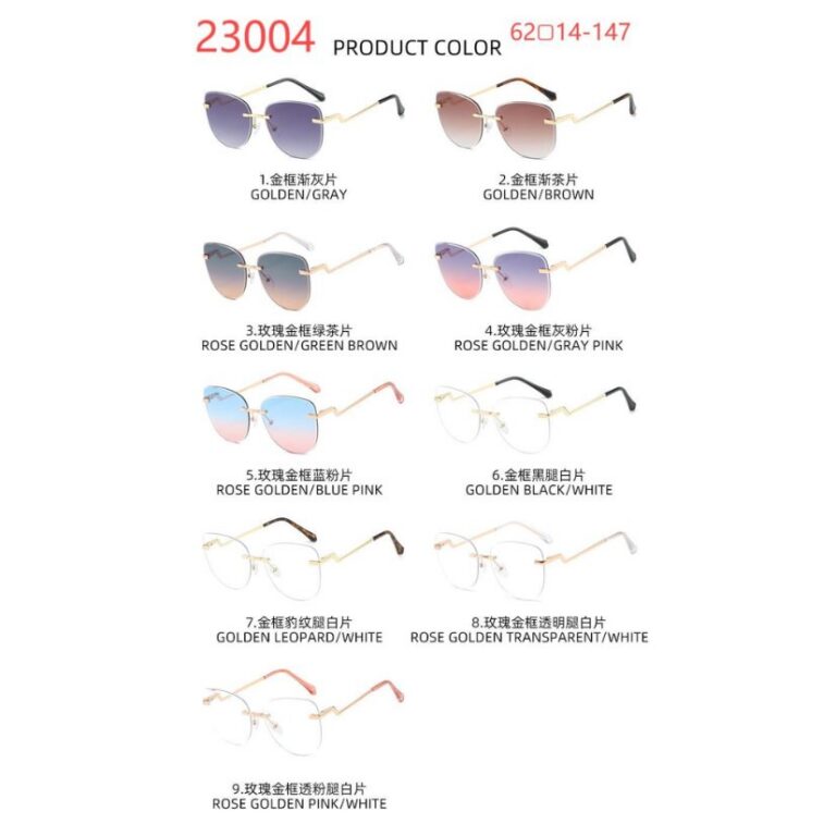 Metal sunglasses 23004